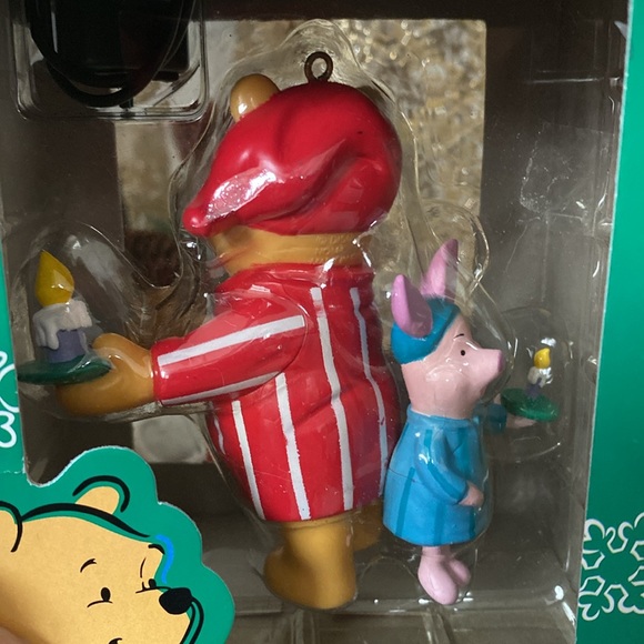 Vintage 1989 a Winnie the Pooh and piglet! Rotating ornament Alderbrook/Noma - Picture 3 of 10